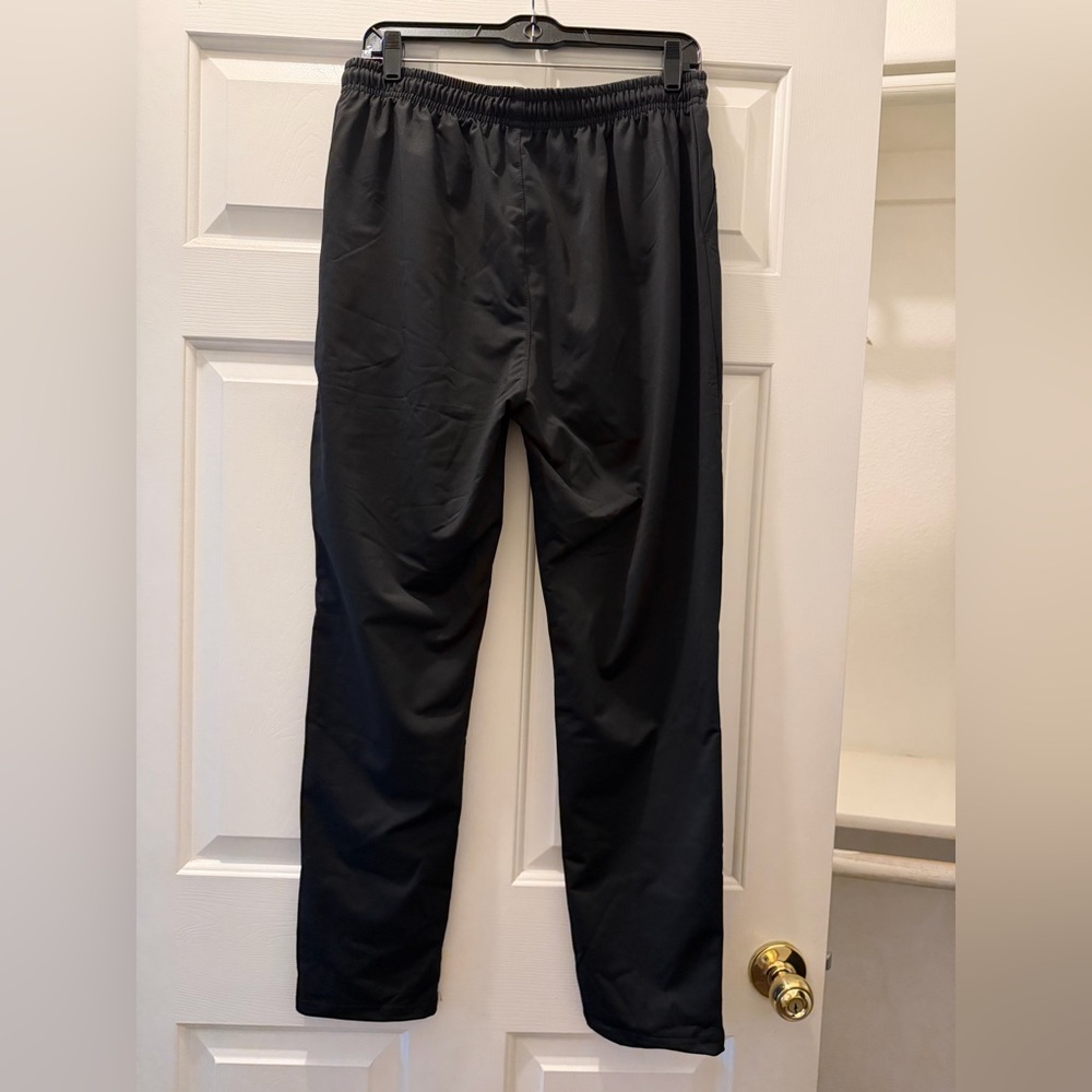 Men's Black Zip-Up Track Jacket and Pants Set - Picture 5 of 12